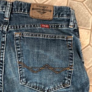 Mens Wrangler Relaxed Boot Flex Jeans